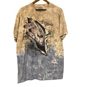 Star Wars Disney Parks T-Shirt Authentic Size Large Millennium Falcon Tie Dye